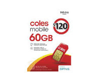 Coles Coles Mobile $120 SIM offer