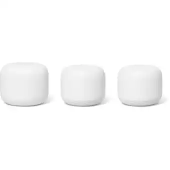 JB Hi-Fi Google Nest Wifi Home Mesh Wi-Fi System 3pk (Base Router + 2 x Wifi Extender Points) offer