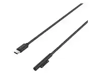 Officeworks Cygnett Armoured USB-C to Surface Cable 1m Black offer