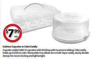 Coles Culinex Cupcake Or Cake Caddy offer