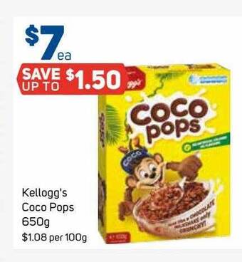 Foodland Kellogg's Coco Pops offer