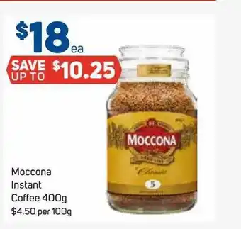 Foodland Moccona Instant Coffee 400g offer