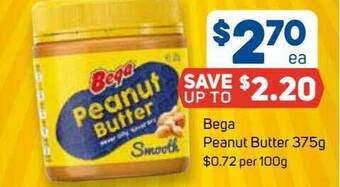 Foodland Bega Peanut Butter offer