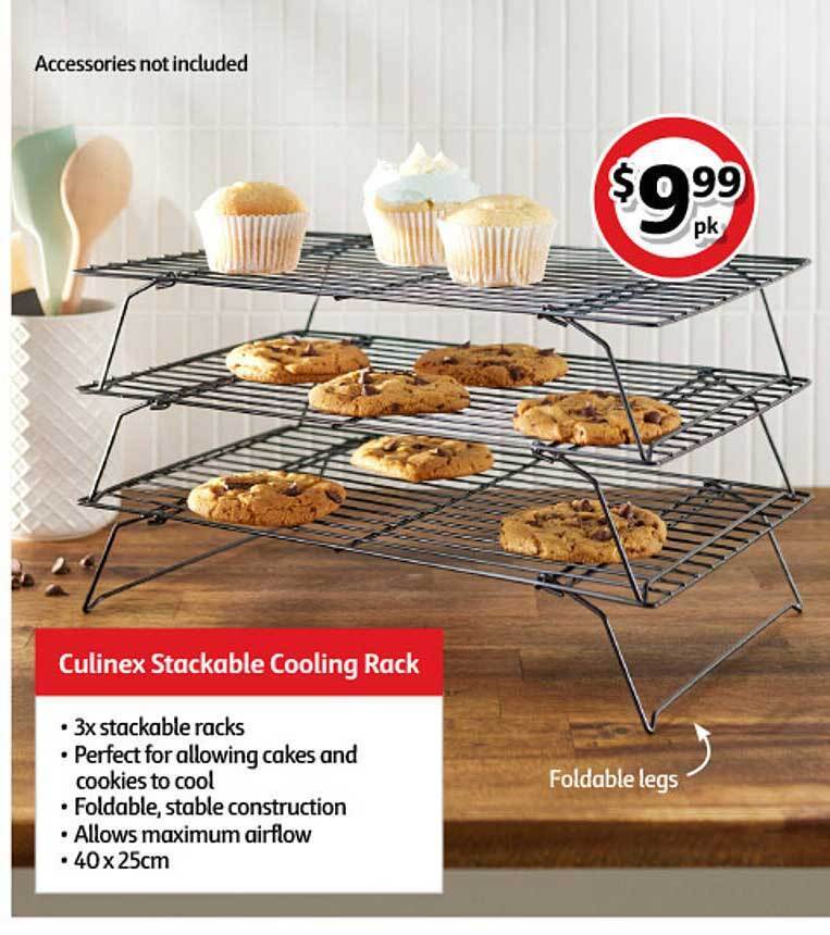 Culinex Stackable Cooling Rack offer at Coles
