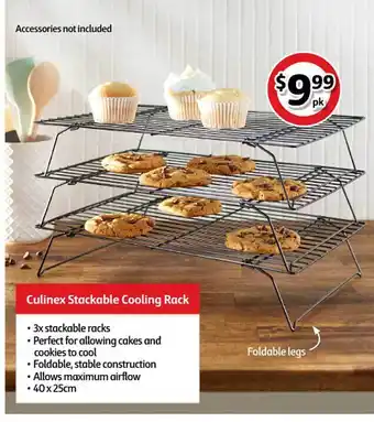 Coles Culinex Stackable Cooling Rack offer