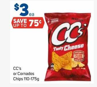 Foodland Cc's Or Cornados Chips offer