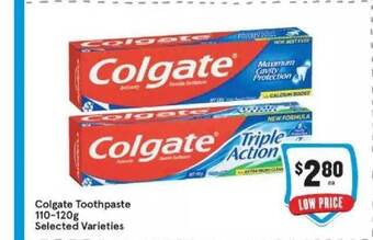 IGA Colgate Toothpaste offer