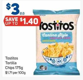 Foodland Tostitos Tortilla Chips offer