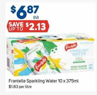 Foodland Frantelle Sparkling Water offer