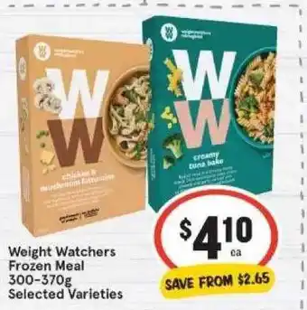 IGA Weight Watchers Frozen Meal offer
