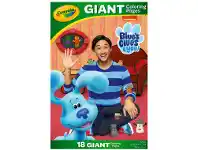 BIG W Crayola Blue’s Clues Giant Colouring Pages offer