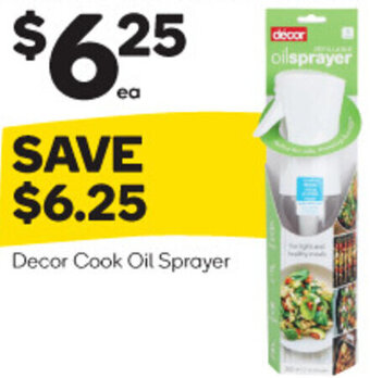 Woolworths Decor Cook Oil Sprayer offer