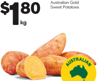 Woolworths Australian Gold Sweet Potatoes offer