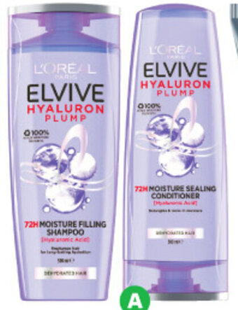 Woolworths L'Oreal Elvive Shampoo or Conditioner 300ml offer