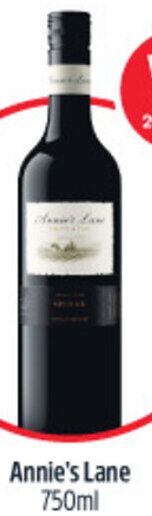 Woolworths Annie's Lane 750ml offer