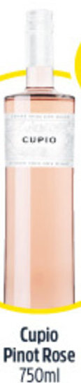 Woolworths Cupio Pinot Rose 750ml offer