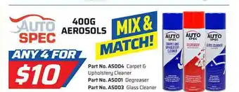Eau Spec 400g Aerosols