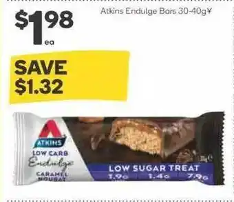 Woolworths Atkins Endulge Bars offer