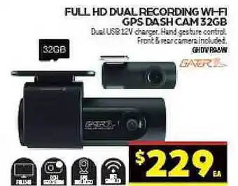 Autopro Full Hd Dual Recording Wifi Gps Dash Cam 32gb offer