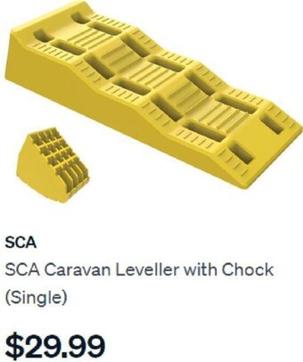 SuperCheap Auto SCA Caravan Leveller With Chock (Single) offer