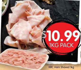 Spudshed KRC Ham Shaved 1kg offer