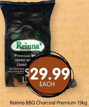 Spudshed Reinna BBQ Charcoal Premium 15kg offer