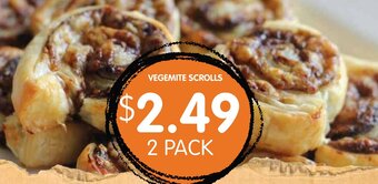 Spudshed Vegemite Scrolls offer