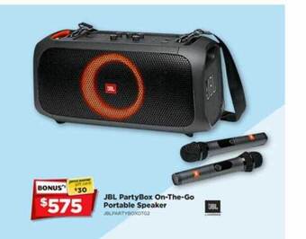 Jbl Partybox On-the-go Portable Speaker