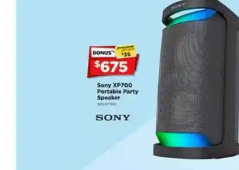 Sony Xp700 Portable Party Speaker