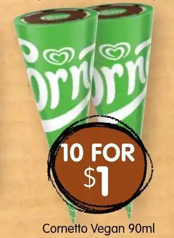 Spudshed Cornetto Vegan 90ml offer