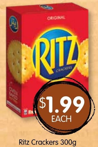 Spudshed Ritz Crackers 300g offer