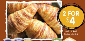 Spudshed Bella Baked Croissants 3pk offer