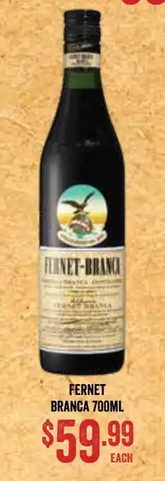 Fernet Branca 700ml