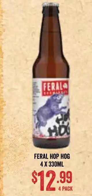 Feral Hop Hog 4x330ml