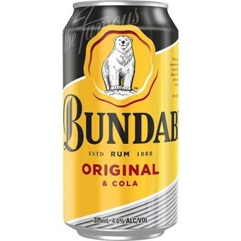 Dan Murphy's Bundaberg U.P. Rum & Cola Cans 375mL offer