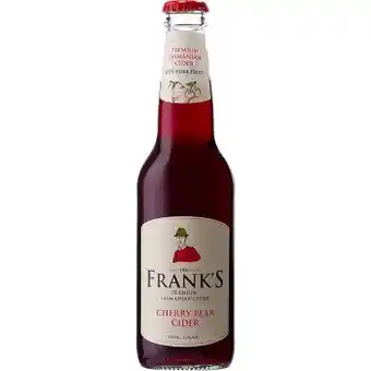 Frank's Cherry Pear Cider Bottles 330mL