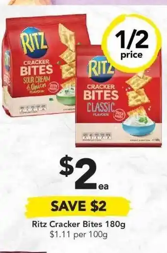 Drakes Ritz Cracker Bites 180 G offer