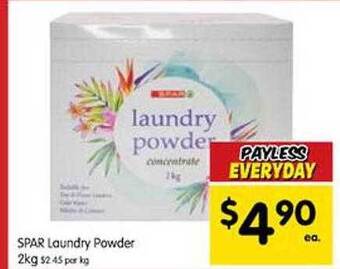 Spar Spar Laundry Powder offer