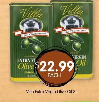 Spudshed Villa Extra Virgin Olive Oil 3l offer