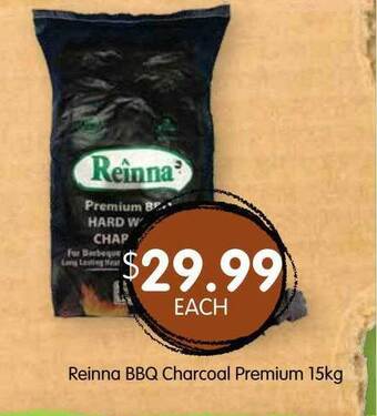 Spudshed Reinna Bbq Charcoal Premium 15kg offer