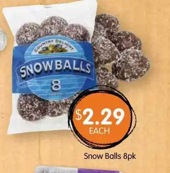 Spudshed Snow Balls offer