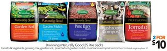Cheap as Chips Brunnings Naturally Good 25 Litre Packs offer