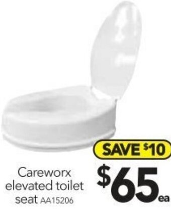 Cheap as Chips Careworx Elevated Toilet Seat offer