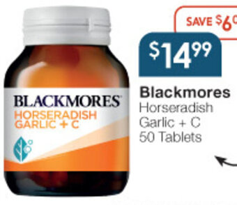 Soul Pattinson Chemist Blackmores 50 Tablets offer