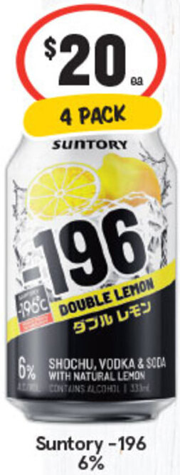Suntory - 196 6%