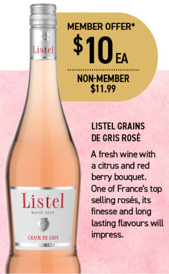 Listel Grains De Gris Rosé