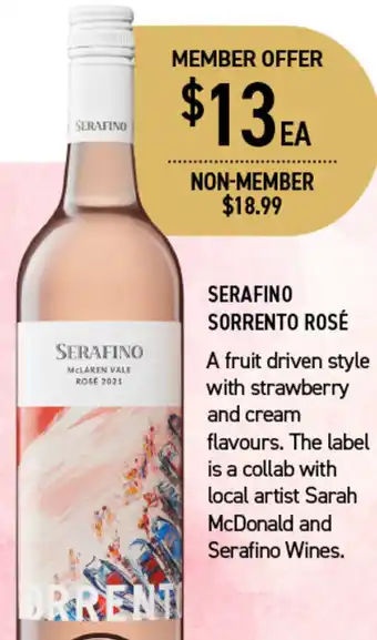 Serafino Sorrento Rosé