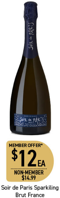 Dan Murphy's Soir De Paris Sparkling Brut France offer