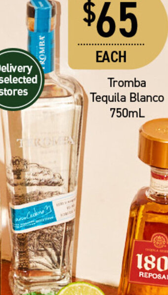 Dan Murphy's Tromba Tequila Blanco 750ml offer