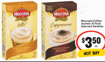 IGA Moccona Coffee Sachets 10 Pack offer